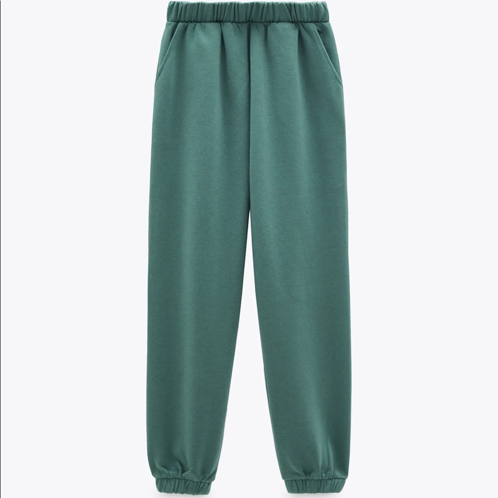 Zara Plush Jogger Pant NWOT